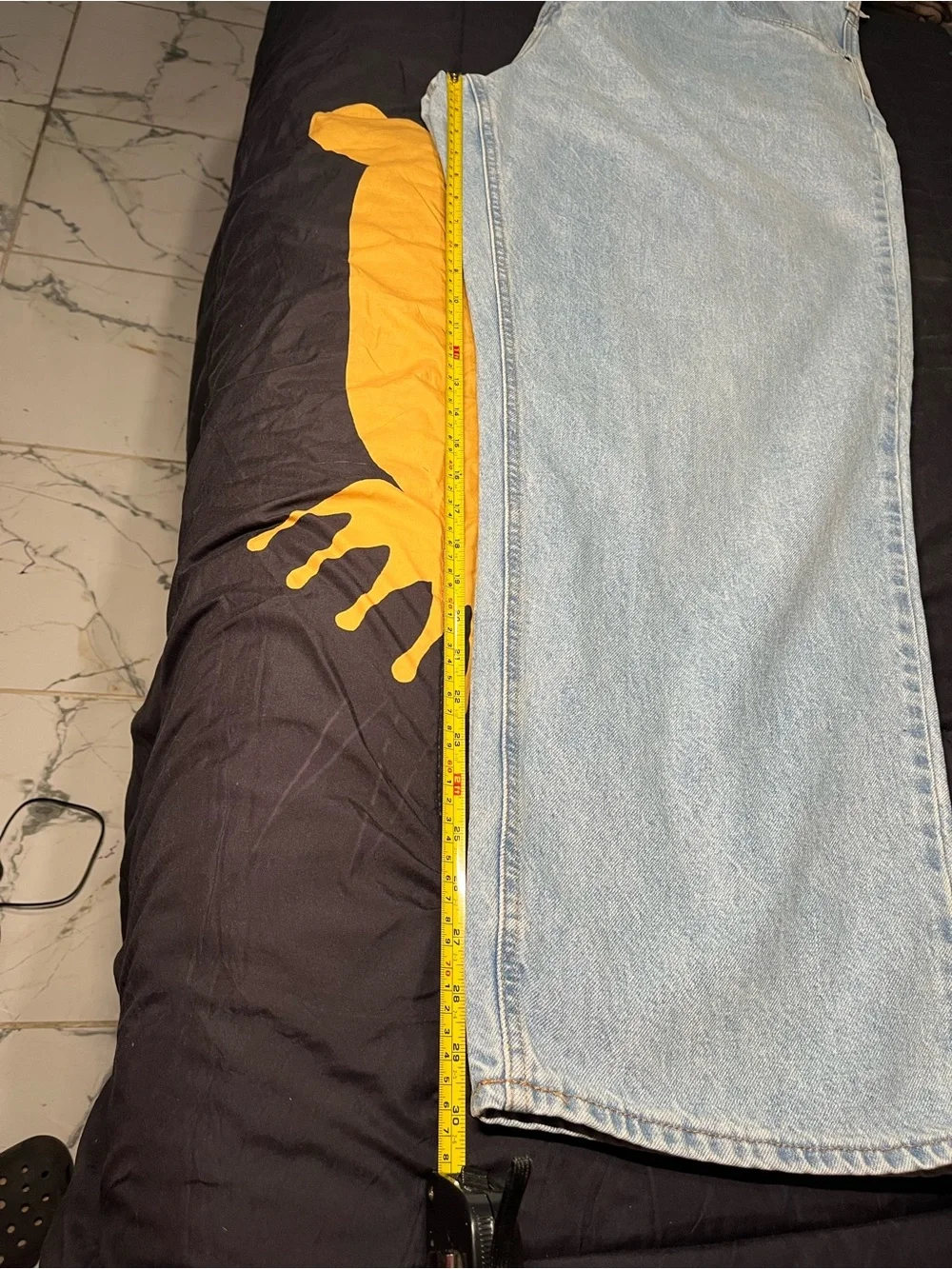 Zumiez Light Blue Relaxed Fit Men's Jeans